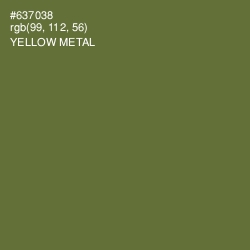 #637038 - Yellow Metal Color Image